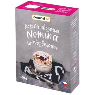 Кашка Багатозлакова instant для дітей Без Цукру zdrowaPREMIUM 300 г Nominal