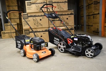БЕНЗИНОВАЯ КОСИЛКА С ПРИВОДОМ 9-в-1 Briggs & Stratton 750 SIGMA GARDEN 161 см3