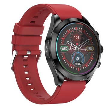 Smartwatch Męski Hagen HC67.14.535 czerwony pasek