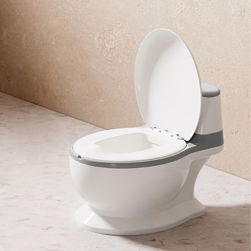 1 szt. Luksusowa toaleta symulacyjna o nowoczesnym designie, 38,99 * 31,98 * 26,97 cm