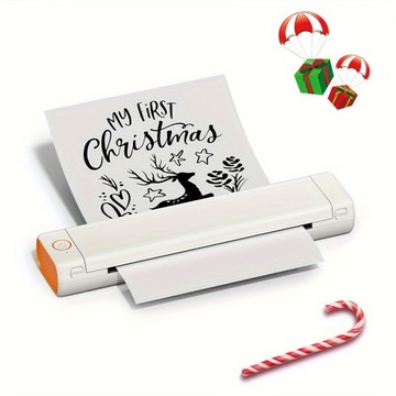M08F Portable Printer, Lightweight And Compact Thermal Mobile Printer