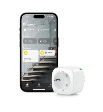 EVE Energy Inteligentne Gniazdko Matter Thread Działa z Apple Alexa Google