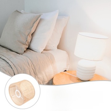 Плетеный абажур РЕТРО ДЕКОР БОХО ДЕКОР ЛАМПОЧКИ НОЧНАЯ ПОДСТАВКА