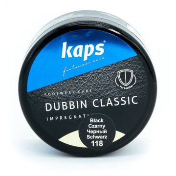 Dubbin Kaps смазка для обуви воск 200 мл черный
