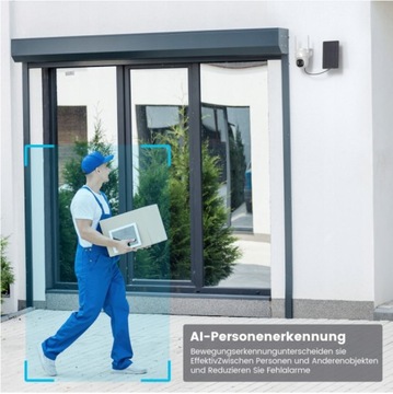 СОЛНЕЧНАЯ IP НАРУЖНАЯ PTZ-КАМЕРА WIFI 4MP ЧЕРНАЯ