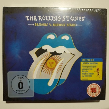 The Rolling Stones Bridges To Buenos Aires, 2xCD + DVD, НОВЫЙ