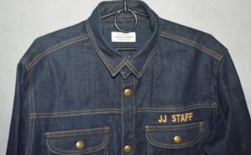 Gruba jeansowa koszula jack&Jones L