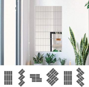 НАБОР САМОКЛЕЯЩИХСЯ НАКЛЕЙКИ НА ЗЕРКАЛА НАБОР КЛЕЯЩИХСЯ ПАНЕЛЕЙ ДЛЯ ЗЕРКАЛ