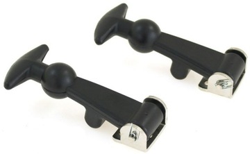 ZAPINKI KLAPY MASKI PRORACING BLACK