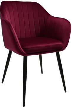 Dankor Design PIK X бордовое кресло VELUR