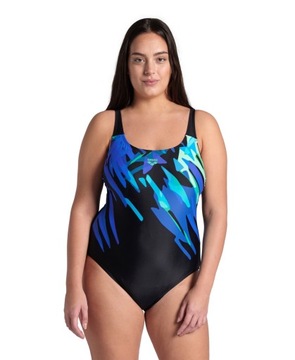 Strój kąpielowy damski sportowy Arena Women's Plus Size Talea R.D48-50|4-5X