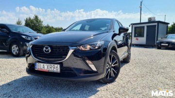 Mazda CX-3 Crossover 2.0 SKY-G 120KM 2017 Mazda CX-3 2.0benz Manual Navi LIFT kamera climatronic 100 bezwypadek Skora, zdjęcie 8