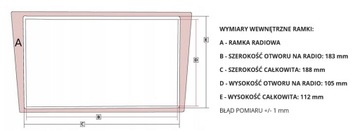 РАДИОРАМКА ДЛЯ TOYOTA RAV4 II 2006-2012 гг.