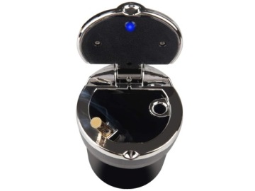 АВТОПЕПЕЛЬНИЦА СВЕТОДИОДНАЯ КОРЗИНА ВМЕСТО КРУЖКИ АВТОПЕПЕЛЬНИЦА ДЛЯ МУСОРА