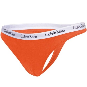 CALVIN KLEIN STRINGI DAMSKIE MAJTKI THONG 5PK r.S