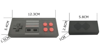 ИГРОВАЯ ТВ-КОНСОЛЬ PEGASUS 8-BIT AV 620 GAMES черный