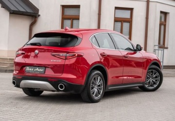 Alfa Romeo Stelvio SUV 2.2 Diesel 180KM 2017 Alfa Romeo Stelvio 2.2JTD 180KM Ledy Navi Camera Skora Full Serwis ASO No, zdjęcie 12