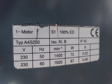 Двигатель NORD SK 132S/4 – 5,5 кВт – 1445 об/мин.