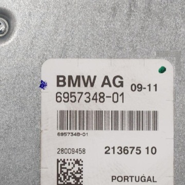 BMW 6 F13 3.0 DIESEL 230KW ZESILOVAČ ANTÉNNÍ PRAVÁ STRANA 6957348 2011