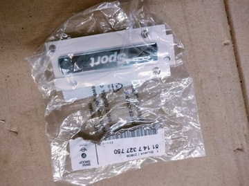 BMW SPORT ZNAK NA BLATNÍK F45 F20 F21 F22 F30 F31 F32 F33 F36 ORIGINÁLNÍ