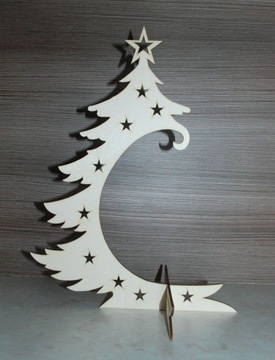 Choinka stojak wieszak na bombkę kulę 36cm