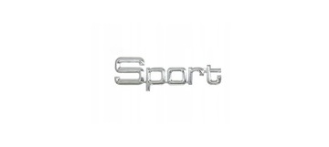 Emblemat Logo Znaczek AUDI SPORT A4 A6 A8 80
