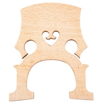 1/4 Fine Maple Bass Bridges Отдельностоящий прецизионный вертикальный басовый бридж размером 1:4