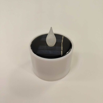 Tea light solarny mały wkład