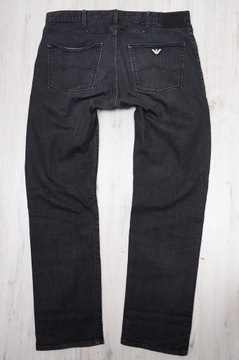 ARMANI J45 REGULAR JEANS spodnie męskie PREMIUM 34/34 pas 88