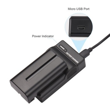 NP-F550/ NP-F570 Комплект аккумуляторов и зарядного устройства для приложения