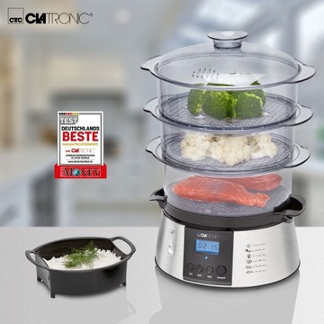 ПАРОВАРКА, РИСОВАРКА CLATRONIC DG 3547 INOX