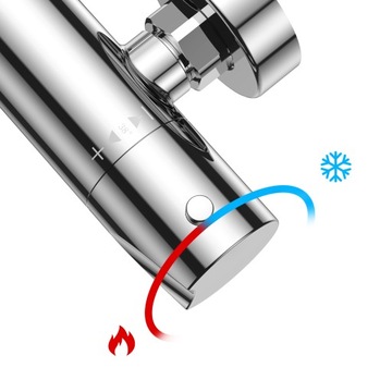 термостатический душевой набор из меди, сплава цинка и PPA