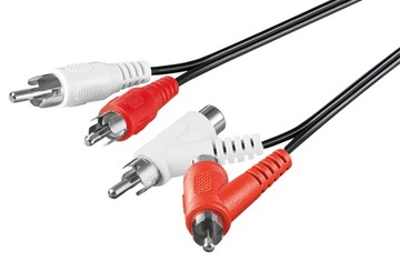 Kabel łączący stereo cinch przejściówka 1.5m