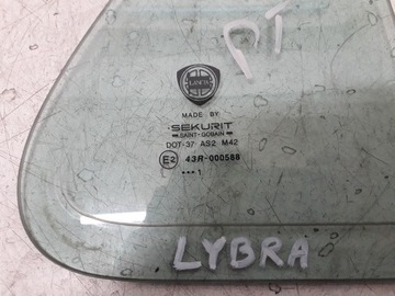 LANCIA LYBRA SW KOMBI 99-05 SKLO (OKNO) DVEŘE PRAVÝ ZADNÍ MALÉ