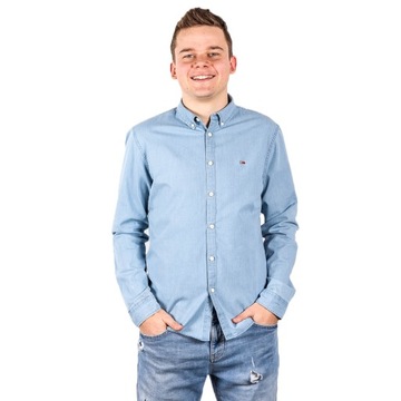 Koszula męska Tommy Jeans DM0DM06562 IAO Denim