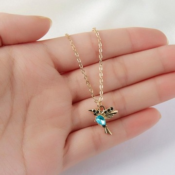 Fashion Crystal Hummingbird Necklaces For Women