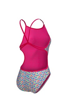 Strój kąpielowy Arena STARFISH SWIMSUIT LACE FREAK ROSE-WHITE MULTI 38