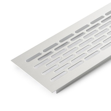KRATKA WENTYLACYJNA 80x480 ALUMINUM POD LODÓWKĘ