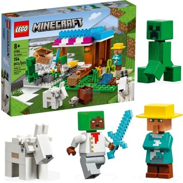 LEGO 21184 MINECRAFT Пекарня — 4 фигурки криперов