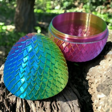 Кристальный мини дракон + яйцо, длина 30 см, шарнирная фигурка