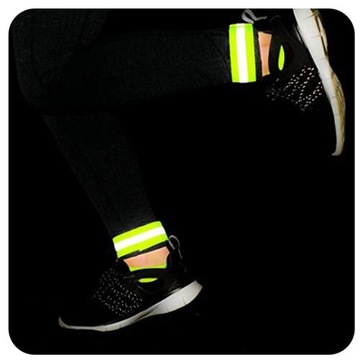 Светоотражающая повязка для бегового велосипеда на липучке.