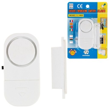 ALARM DO DRZWI OKIEN OKNA CZUJKA ANTYWŁAMANIOWA SYSTEM ANTYKRADZIEŻOWY