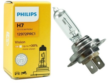ŻARÓWKA PHILIPS H7 55W 12972PRC1 +30% VISION