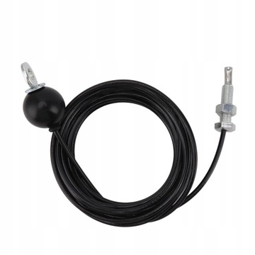 ВЕРЕВКА ВЫСОКОПРОЧНАЯ ДЛЯ ФИТНЕС-УПРАЖНЕНИЙ, ЧЕРНАЯ 5М