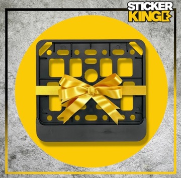 Ramka Z NAPISEM pod tablicę rejestracyjną do MOTOROWER SKUTER NAPIS TEKST