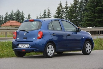 Nissan Micra IV Hatchback 5d Facelifting 1.2 80KM 2014 Nissan Micra 1.2 Benzyna +Gaz klimatyzacja gwaranc, zdjęcie 6