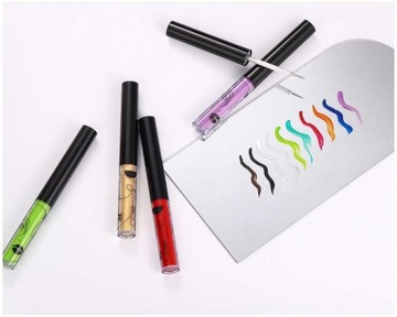 Precyzyjny eyeliner w pisaku płynie niebieski N6