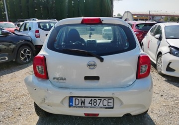 Nissan Micra IV Hatchback 5d Facelifting 1.2 80KM 2015 Nissan Micra 2015r, 1.2 Benzyna. Lekko uszkodzony prawy przod i lewy tyl., zdjęcie 13