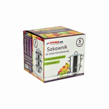 Соковыжималка из нержавеющей стали Prymus Fruit Juice 5л.