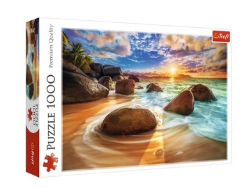 Puzzle 1000 Plaża Samudra, Indie Trefl